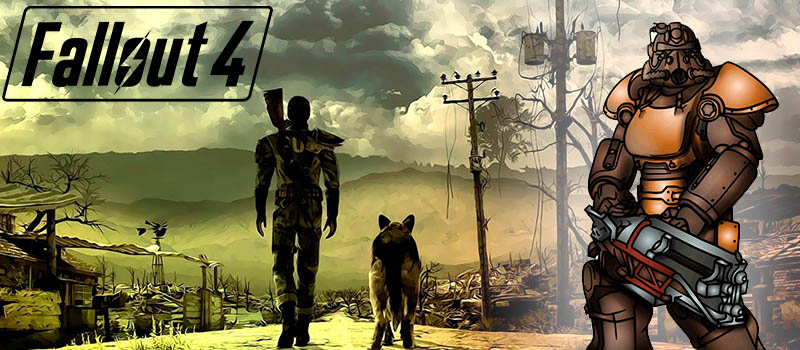 Рисуем силовую броню Fallout 4