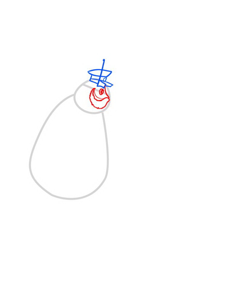 Как нарисовать Деда Шера — 03