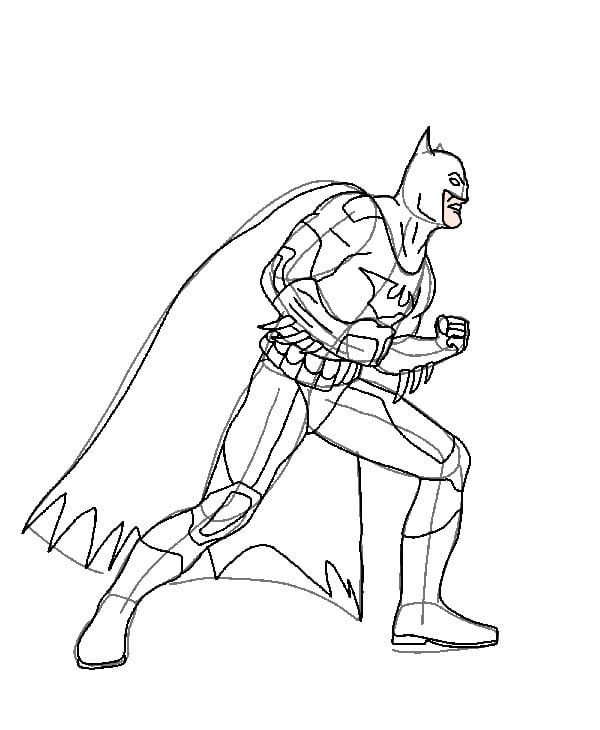 Рисуем Бэтмена 12