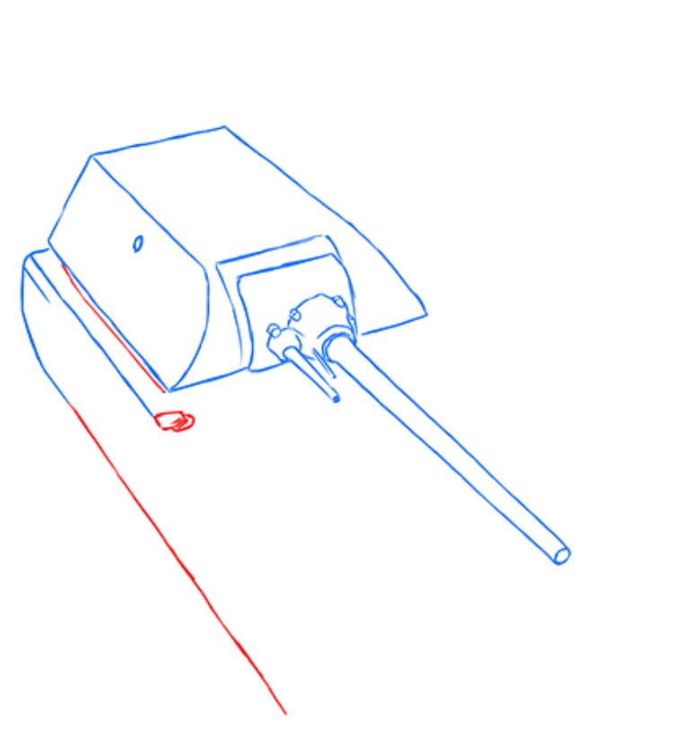 Как нарисовать танк Маус — этап 07