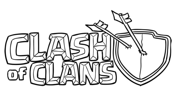 Рисуем лого Clash of Clans — 09